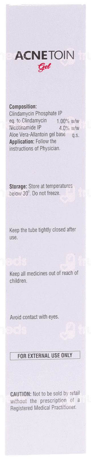 Acnetoin Gel 25Gm